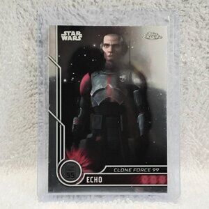 5/$20 Mint 2023.Topps Chrome Echo Star Wars Card 86!!